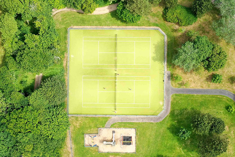 Maenporth Estate Tennis Court