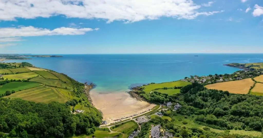 Family Holiday Cornwall Drone
